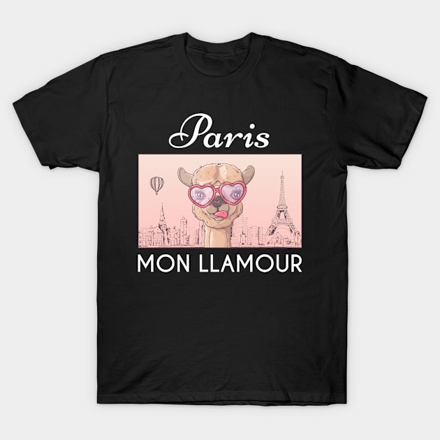 Paris Mon Amour T-Shirt by sqwear